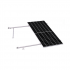 Aluminext Kit de Montaje para 7 Paneles Solares NXT-SM7I-20-1135, Inclinación 10 - 20º, hasta 1135mm - 160km/h