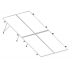 Aluminext Juego de Montaje para Panel Solar NXT-SM2X2-1135, Aluminio