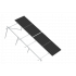 Aluminext Juego de Montaje para Panel Solar NXT-SM2X9-1303, Aluminio