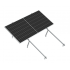Nxt-Rx Kit de Montaje para 4 Módulos Solares, Horizontal NXT-SMH4-1303, Inclinación 20º, hasta 1303mm, 160 km/h
