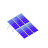 Aluminext Sistema de Montaje NXT-SM2X3-1135-R, Vertical, hasta 1135mm