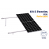 Aluminext Kit de Montaje para 5 Paneles, 0°, 1135mm - 215km/h