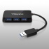 Aluratek Hub USB Macho - 4x USB Hembra, 5000Mbit/s, Negro  2