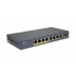 Switch Amer Networks Fast Ethernet SD4P4U, 4 Puertos PoE 10/100Mbps + 5 Puertos Ethernet, 1.6 Gbit/s, 1000 Entradas - Administrable  1