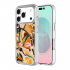 Ampd Funda Transparente Orange Blossom para iPhone 17 Pro, Transparente