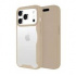 Ampd Funda Flip Wallet para iPhone 17 Pro, Beige