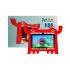 Tablet Amschel para Niños K98 7" 1280x720, 64GB, 4GB RAM, Android 13, Rojo  3