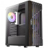 Gabinete Antec AX63 Wood ARGB, Midi-Tower, ATX/Micro-ATX/ITX, USB 2.0, sin Fuente, 4 Ventiladores Instalados, Negro  3