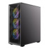 Gabinete Antec AX85 ARGB, Midi-Tower, ATX/Micro-ATX/Mini-ITX, USB 3.0, sin Fuente, 4 Ventiladores Instalados, Negro  6