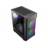Gabinete Antec VX100M ARGB, Mini-Tower, Micro-ATX/Mini-ITX, USB 2.0/3.0, sin Fuente, 3 Ventiladores Instalados, Negro   2