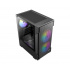 Gabinete Antec VX100M ARGB, Mini-Tower, Micro-ATX/Mini-ITX, USB 2.0/3.0, sin Fuente, 3 Ventiladores Instalados, Negro - Imagen adicional 1