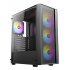 Gabinete Antec AX65 ARGB, Midi-Tower, ATX/Micro-ATX/Mini-ITX, USB 2.0/3.0, sin Fuente, 4 Ventiladores Instalados, Negro
