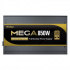 Fuente de Poder Antec MEGA850 Gold 80 PLUS Gold ATX, Modular, 24-pin ATX, 120mm, 850W - Imagen adicional 4