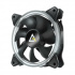 Ventilador Antec NEON 120, 3x 120mm, 1600RPM, ARGB, Negro  2