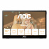 Monitor Portátil AOC 16T3E LED 15.6", 1920x1080 Full HD, 60Hz, ― Abierto  1