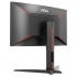 Monitor Gamer Curvo AOC C24G1 LED 24", Full HD, FreeSync, 144Hz, HDMI, Negro/Rojo  4