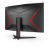 Monitor Gamer Curvo AOC C32G2ZE LED 31.5", Full HD, FreeSync, 240Hz, HDMI, Negro/Rojo  4