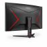 Monitor Gamer Curvo AOC C32G2ZE LED 31.5", 1920x1080 Full HD, FreeSync, 240Hz, HDMI/DisplayPort, Negro   5