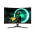 Monitor Gamer Curvo AOC C32G3E LED 31.5", Full HD, FreeSync, 165Hz, HDMI, Negro/Rojo  1
