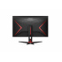 Monitor Gamer Curvo AOC CQ32G2S LED 32", UltraWide Full HD, FreeSync, 165Hz, HDMI, Negro/Rojo  3
