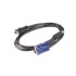 APC Cable Switch KVM AP5257, USB+VGA, 3.66 Metros  1