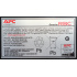 APC Batería de Reemplazo para UPS Cartucho #4 RBC4  3