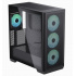 Gabinete Apnx 4711099474301, Midi-Tower, ATX/Micro-ATX, USB 3.0, sin Fuente, 4 Ventiladores Instalados, Negro  1