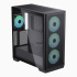 Gabinete APNX C1 con Ventana, Midi-Tower, ATX/Micro-ATX/Mini-ITX, USB 3.0, sin Fuente, 4 Ventiladores ARGB Incluidos, Negro  5