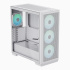 Gabinete APNX C1 con Ventana, Midi-Tower, ATX/Micro-ATX/Mini-ITX, USB 3.0, sin Fuente, 4 Ventiladores ARGB Incluidos, Blanco - Imagen adicional 4