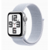 Apple Watch SE 2 GPS, Caja de 40 mm Aluminio Color Plata, Correa Loop Deportiva Color Gris  1