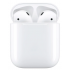 Apple AirPods ( 2da. Generación ), Inalámbrico, Bluetooth, Lightning, Blanco - Incluye Estuche de Carga Inalámbrico y Alámbrico