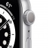 Apple Watch Series 6 GPS, Caja de Aluminio Color Plata de 44mm, Correa Deportiva Blanca  2