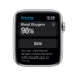 Apple Watch Series 6 GPS, Caja de Aluminio Color Plata de 44mm, Correa Deportiva Blanca  3