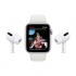 Apple Watch Series 6 GPS, Caja de Aluminio Color Oro de 44mm, Correa Deportiva Rosa  8