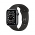 Apple Watch Series 6 GPS, Caja de Aluminio Color Gris Espacial de 44mm, Correa Deportiva Negra  1