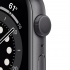 Apple Watch Series 6 GPS, Caja de Aluminio Color Gris Espacial de 44mm, Correa Deportiva Negra  2