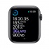 Apple Watch Series 6 GPS, Caja de Aluminio Color Gris Espacial de 44mm, Correa Deportiva Negra  4