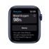 Apple Watch Series 6 GPS, Caja de Aluminio Color Azul de 44mm, Correa Deportiva Azul  3