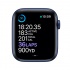 Apple Watch Series 6 GPS, Caja de Aluminio Color Azul de 44mm, Correa Deportiva Azul  4