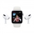 Apple Watch Series 6 GPS + Cellular, Caja de Aluminio Color Plata de 40mm, Correa Deportiva Blanca  8