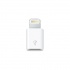 Apple Adaptador Lightning Macho - MicroUSB Hembra, Blanco, para iPod/iPhone/iPad  1