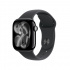 Apple Watch Series 11 GPS, Caja de 42 mm Aluminio Color Negro, Correa Deportiva Color Negro  1