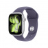Apple Watch S11 GPS, Caja de 42 mm Aluminio Color Plata, Correa Deportiva S/M Color Morado Niebla  1