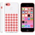 Apple Funda de Silicona para iPhone 5c, Blanco  3