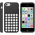 Apple Funda de Silicona para iPhone 5c, Negro  2