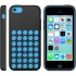 Apple Funda de Silicona para iPhone 5c, Negro  5