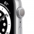 Apple Watch Series 6 GPS, Caja de Alumino Color Plata de 40mm, Correa Deportiva Blanca - Imagen adicional 1