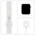 Apple Watch Series 6 GPS, Caja de Alumino Color Plata de 40mm, Correa Deportiva Blanca - Imagen adicional 6