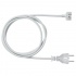 Apple Cable de Poder NEMA 5-15P Macho - Angular Macho, 1.2 Metros, Blanco, para MacBook  1