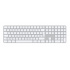 Apple Teclado Magic MK2C3E/A, Inalámbrico, USB/Bluetooth, Plata/Blanco (Español)  1